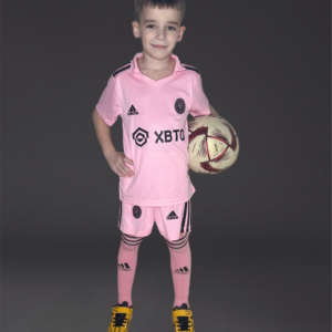 Детская футбольная форма Интер Майами розовая